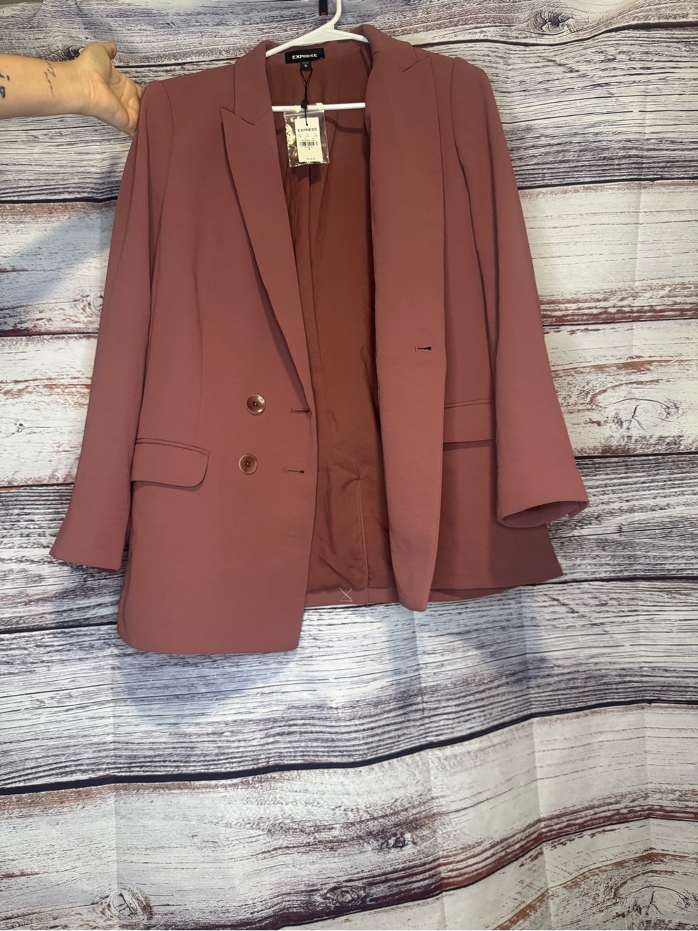 Express size medium suit blazer jacket, new, medium
